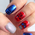 Transformers Optimus Prime Nail Art