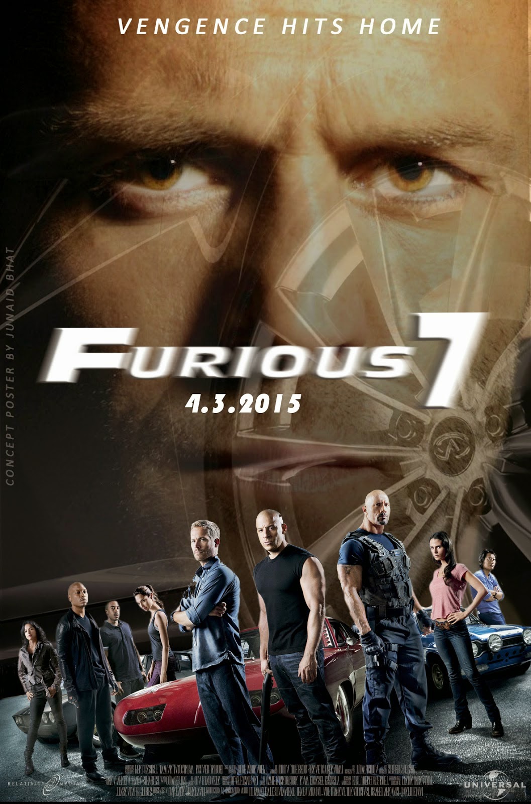 Fast And Furious 7 Poster