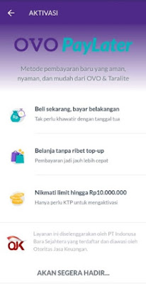 OVO PayLater Akan Segera Hadir