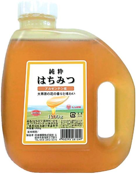 ちょっと生協さ ん アルゼンチン産純粋はちみつ １２００ｇ が新登場します