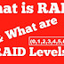 Standard RAID levels