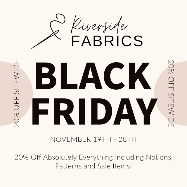 Riverside Fabrics Black Friday Sale