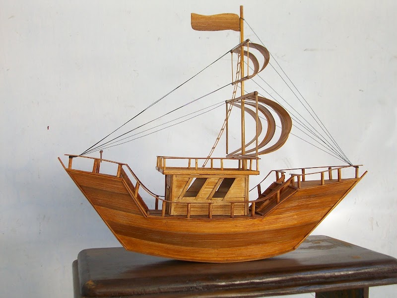 Info Baru Kerajinan Miniatur Kapal Dari Bambu