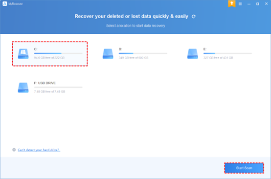 recover your missing files