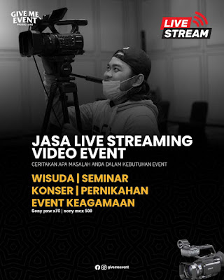 jasa live streaming wisuda surabaya