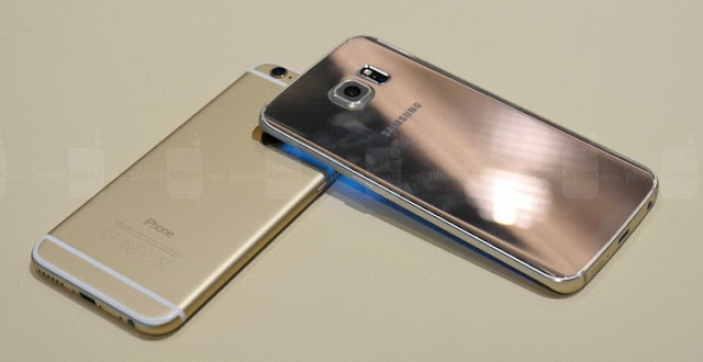 điện thoại Samsung Galaxy S6 xách tay đã xứng đáng đứng ngang hàng cùng iPhone 6 và 6 Plus.