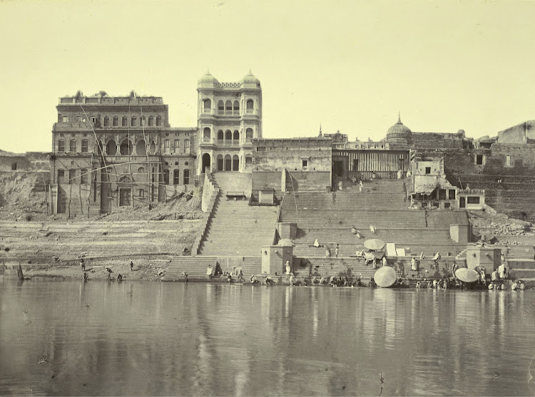 Kedar Ghat - Benares (Varanasi) 1905