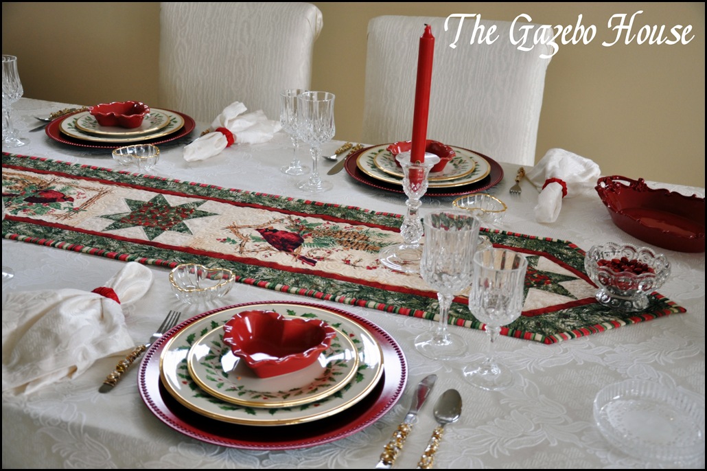 Valentines table & backers rack 011