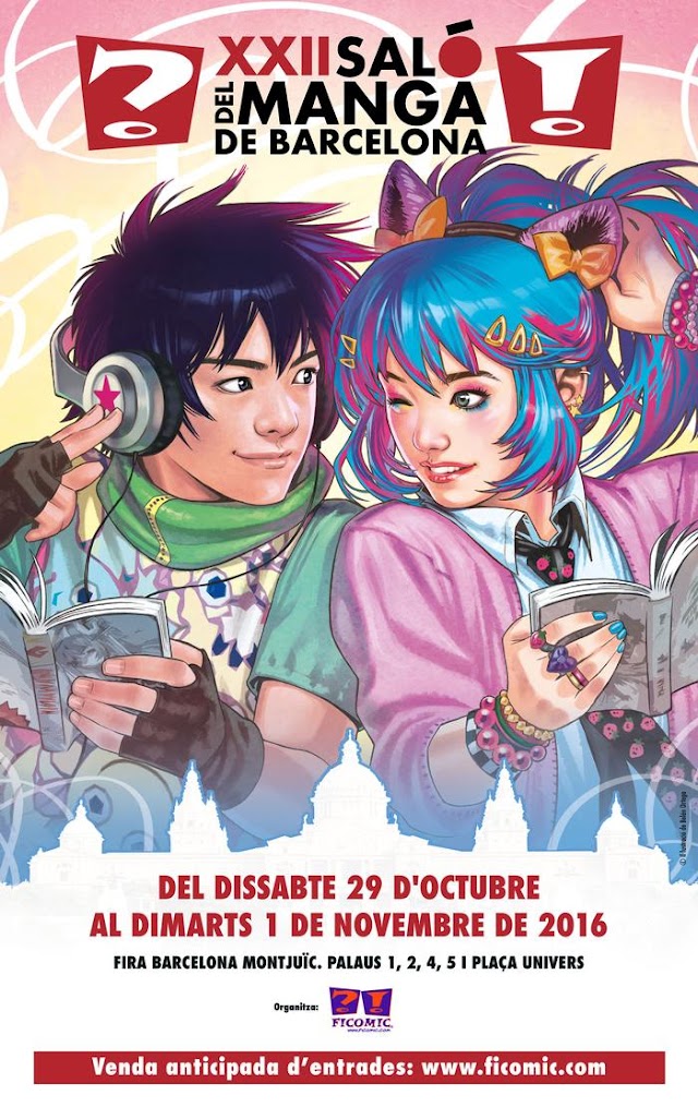 Desvelat el cartell del XXII Saló del Manga de Barcelona