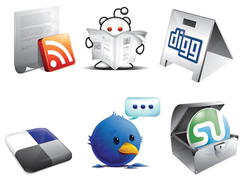 6 Free New Social Icons