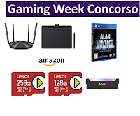 Concorso Amazon Gaming Week 2022 : vinci gratis Router, SSD, microSD e altri premi