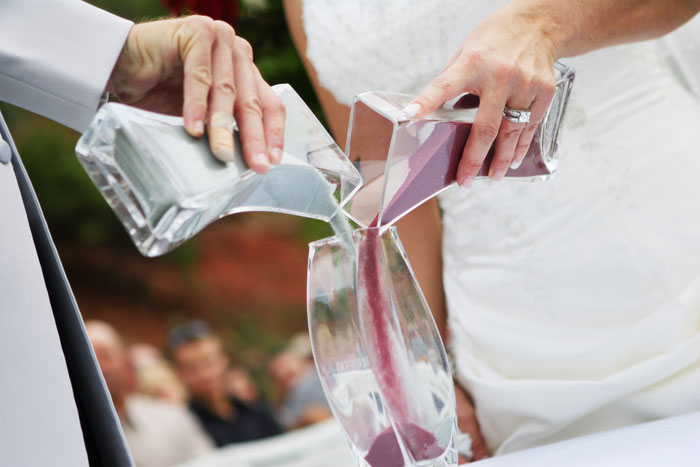 An NonTraditional Traditional Beach Wedding wedding family isla mujeres