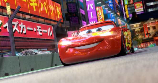 Will Lightning McQueen manage to both save the world and win the World Grand