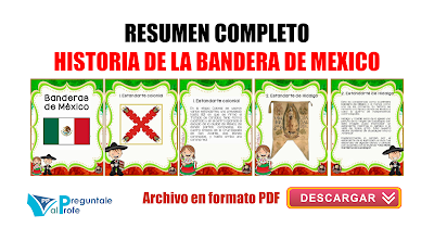 HISTORIA DE LA BANDERA DE MÉXICO 