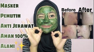 Review Masker Spirulina Zhofira