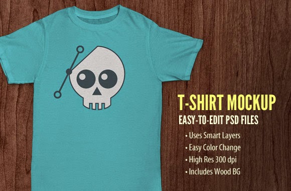 Download T-Shirt Mockup Easy to Edit PSD File Free Download | Corel ...