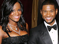 Tameka Foster with Usher