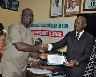 Obaseki gets certificate of return