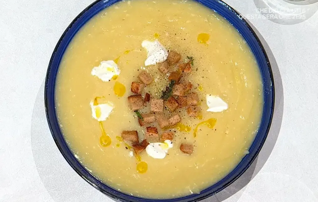 Crema parmentier di porri