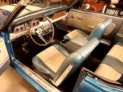 1966 Ford Mustang GT 350 Sport Convertible ﻿Interior 