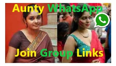 Aunty whatsapp join group links