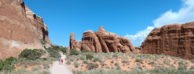 Jardín del Diablo o Devils Garden, Parque Nacional de Arches, Moab.