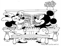 Mewarnai Gambar Mickey Mouse  Mewarnai Gambar