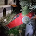 Αυτοκίνητο «προσγειώθηκε» σε αυλή σπιτιού στο Πανόραμα Θεσσαλονίκης