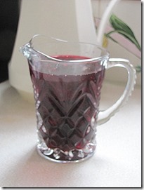 blueberry juice