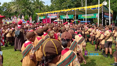 36 Gudep Butuh Ikuti Pesta Siaga Kwaran Ranting Butuh