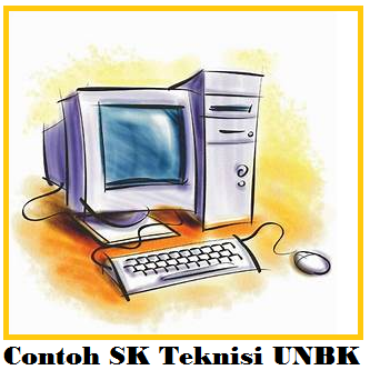 Contoh SK Penetapan Pengawas, Proktor dan Teknisi UNBK Format Word