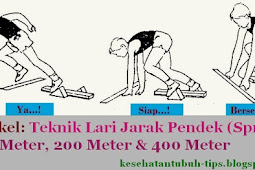 Teknik Lari Jarak Pendek (Sprint): 100 Meter, 200 Meter & 400 Meter