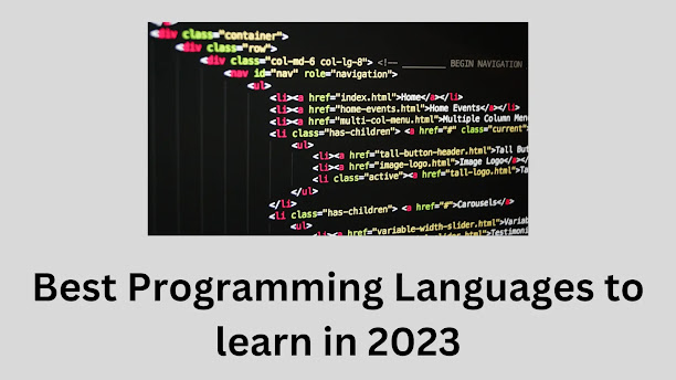 Best Programming Languages to Learn in 2023