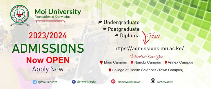 Moi University (MU) Online Admissions: Apply Now 2024 Intake