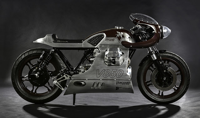 Moto Guzzi V850 Le Mans By Wrench Kings Hell Kustom