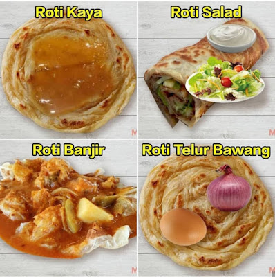 Aneka Jenis Roti Canai Yang Anda Kena Tahu - Info 