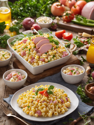 Classic Comfort: Ham Macaroni Salad Recipe