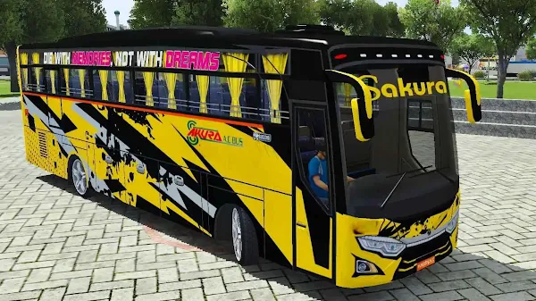 sakura bus skin