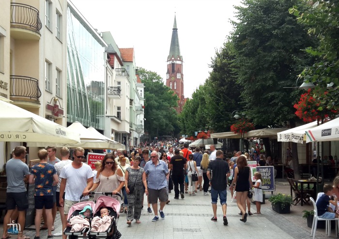 The Long Street in Sopot