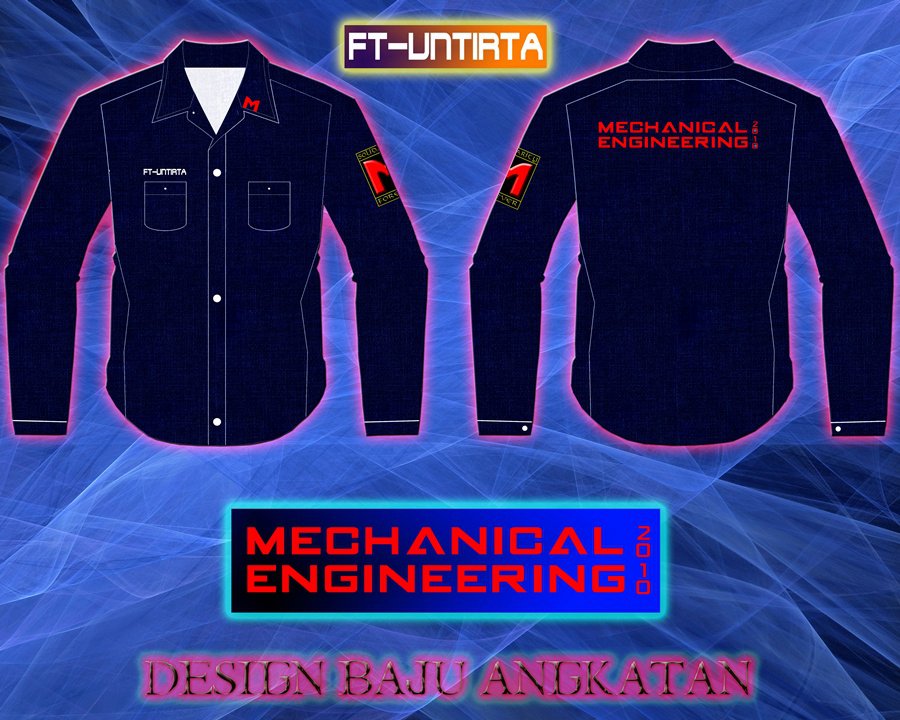 Mesin Untirta 2010 Design Baju Angkatan  2010