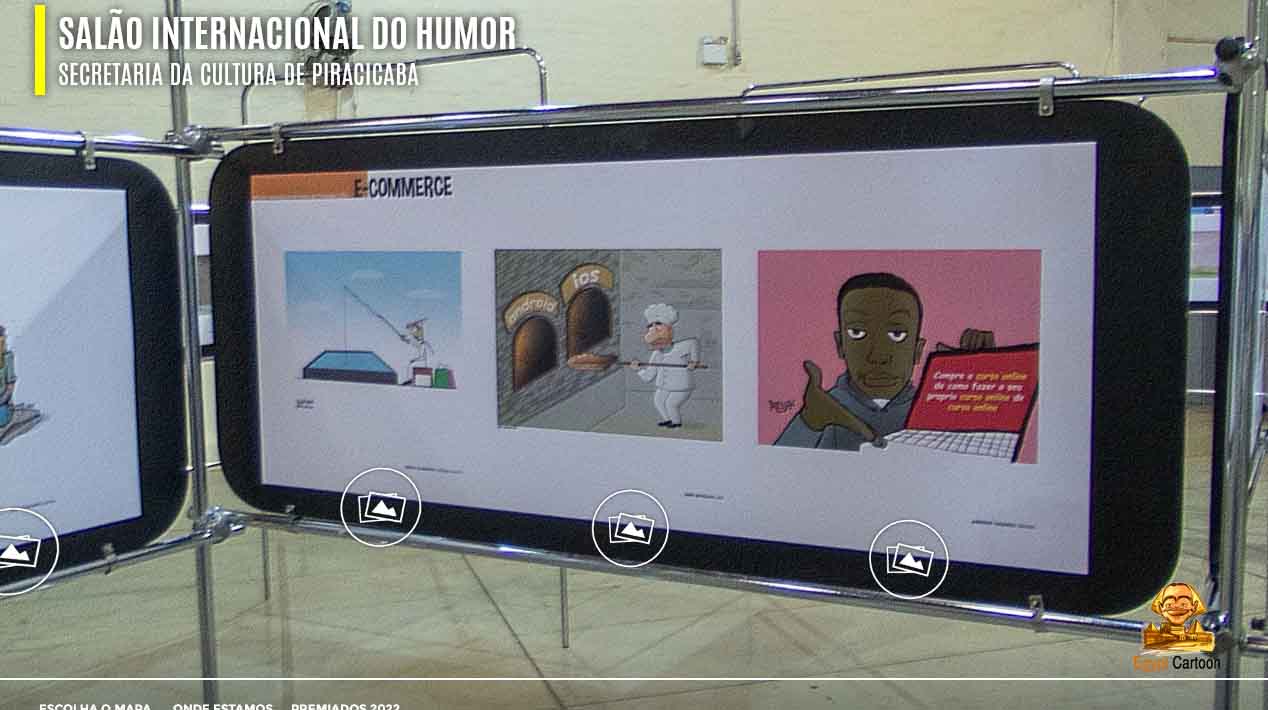 Virtual Tour in the 49th International Humor Exhibition of Piracicaba 2022