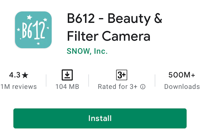 Make your selfie more beautiful with B612 -Free Selfie Camera, Photo Editor & Video App