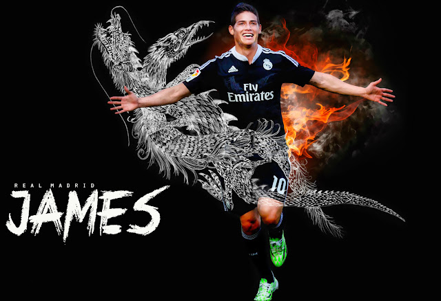 James Rodriguez Real-Madrid 2015 HD Wallpapers wallpaper high quality