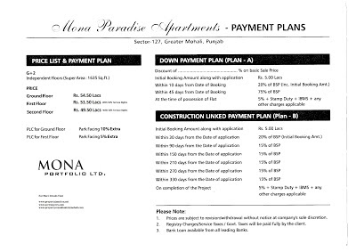 payment plan