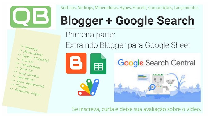 CanalQb - Blogger - Ranquear suas postagens no Google Pesquisa - Part1