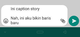 entri percakapan whatsapp