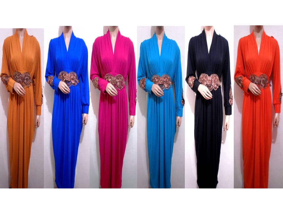 Busana muslim terbaru: Gamis Muslimah Maxi Dress