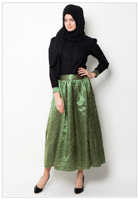 25 Desain Kemeja Wanita Lengan Panjang  Muslim Modern 2021 