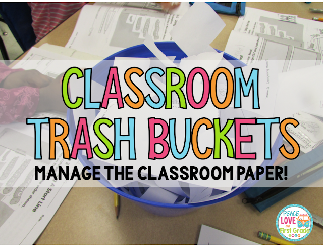 Manage the classroom trash