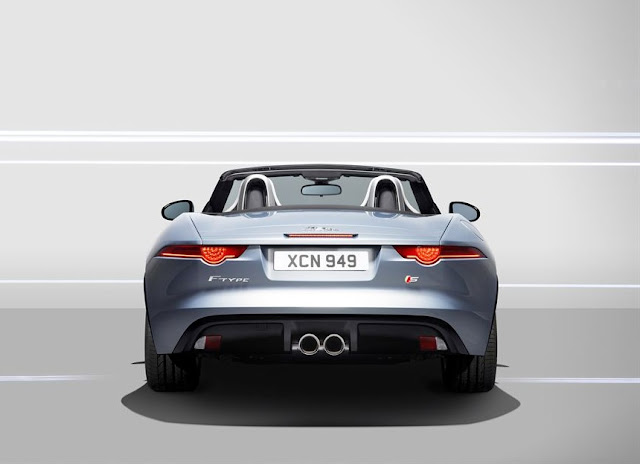 2014 Jaguar F-TYPE rear angle, 2014 Jaguar F-TYPE Reviews and Prices, 2014 Jaguar F-TYPE V8 S prices, 2014 Jaguar F-TYPE prices US and UK, 2014 Jaguar F-TYPE Specs, Newest cars release, Car specifications, Car prices, Car Pictures, Car News and Reviews at luxuriousautomotive.blogspot.com